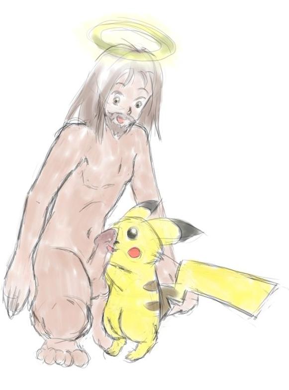 1325 - Jesus Nintendo Pikachu Pokemon god religion.jpg